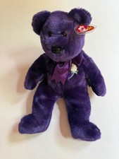 Ty Beanie Baby Buddy Large 14" PRINCESS DIANA Bear Plush 1998  NEW CONDITION
