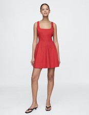 Red Sleeveless gap Dress