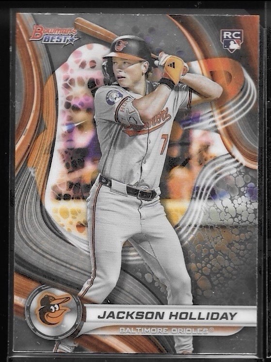 2024 Bowman's Best Jackson Holliday RC Rookie #13 Orioles