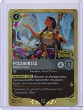 Pocahontas - Steadfast Traveler 48 Disney Lorcana Promo Cards Holo