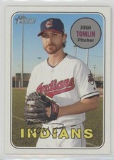 2018 Topps Heritage High Number SP Josh Tomlin #482 1u6
