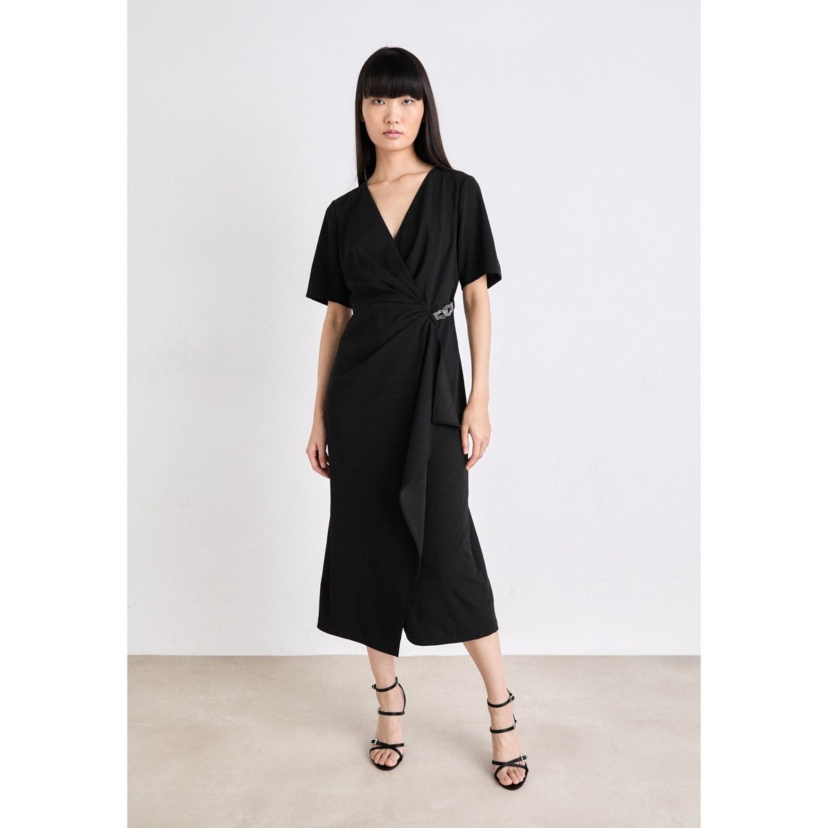 knee length dresses for ladies Sleeveless Smocked Midi A Line Dress | Casual main image 0