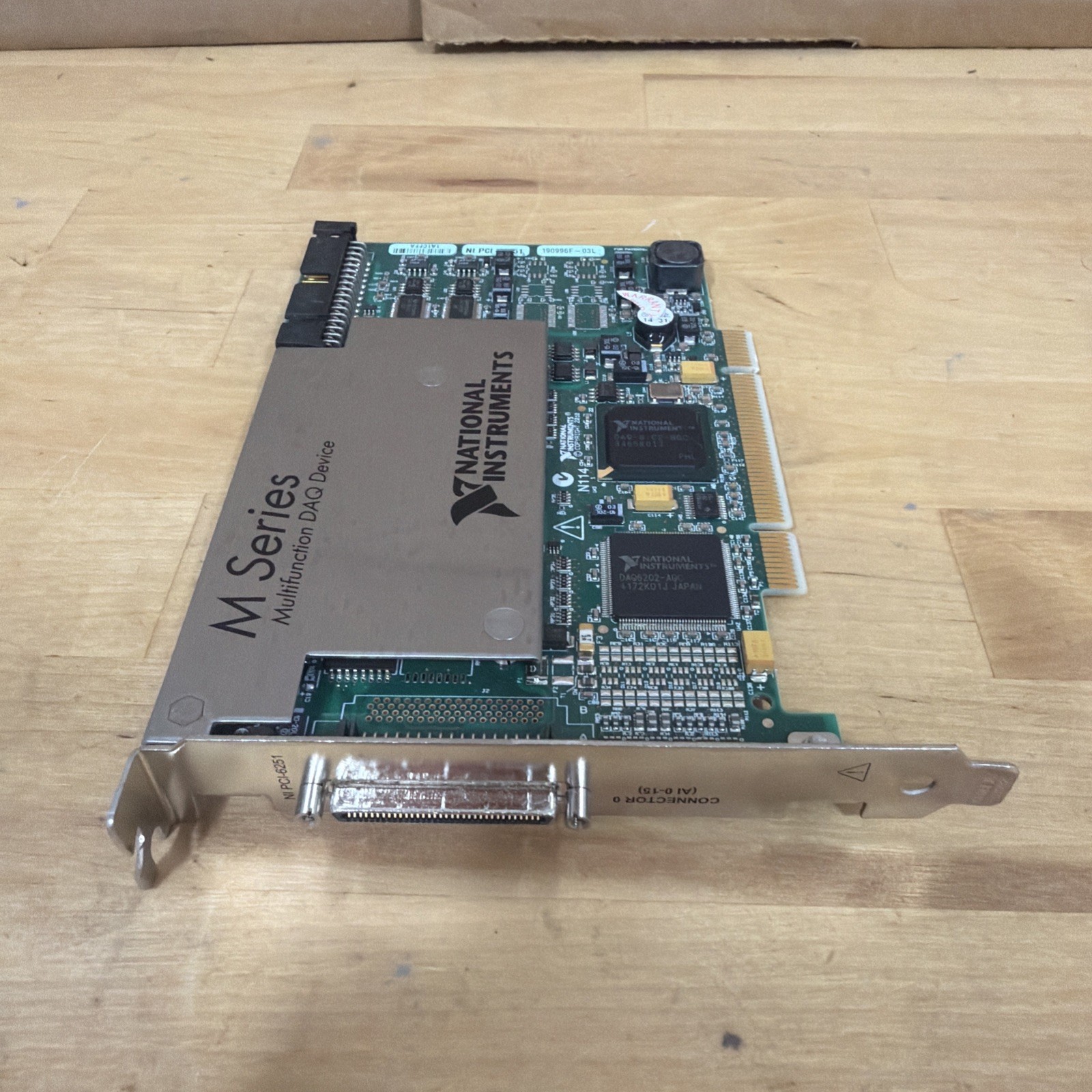 National Instruments PCI-6251 NI DAQ Card, Analog Input, Multifunction