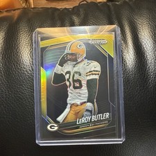 2025 Panini Prizm Black Gold /5 LeRoy Butler #62 Packers FIRST PRINT