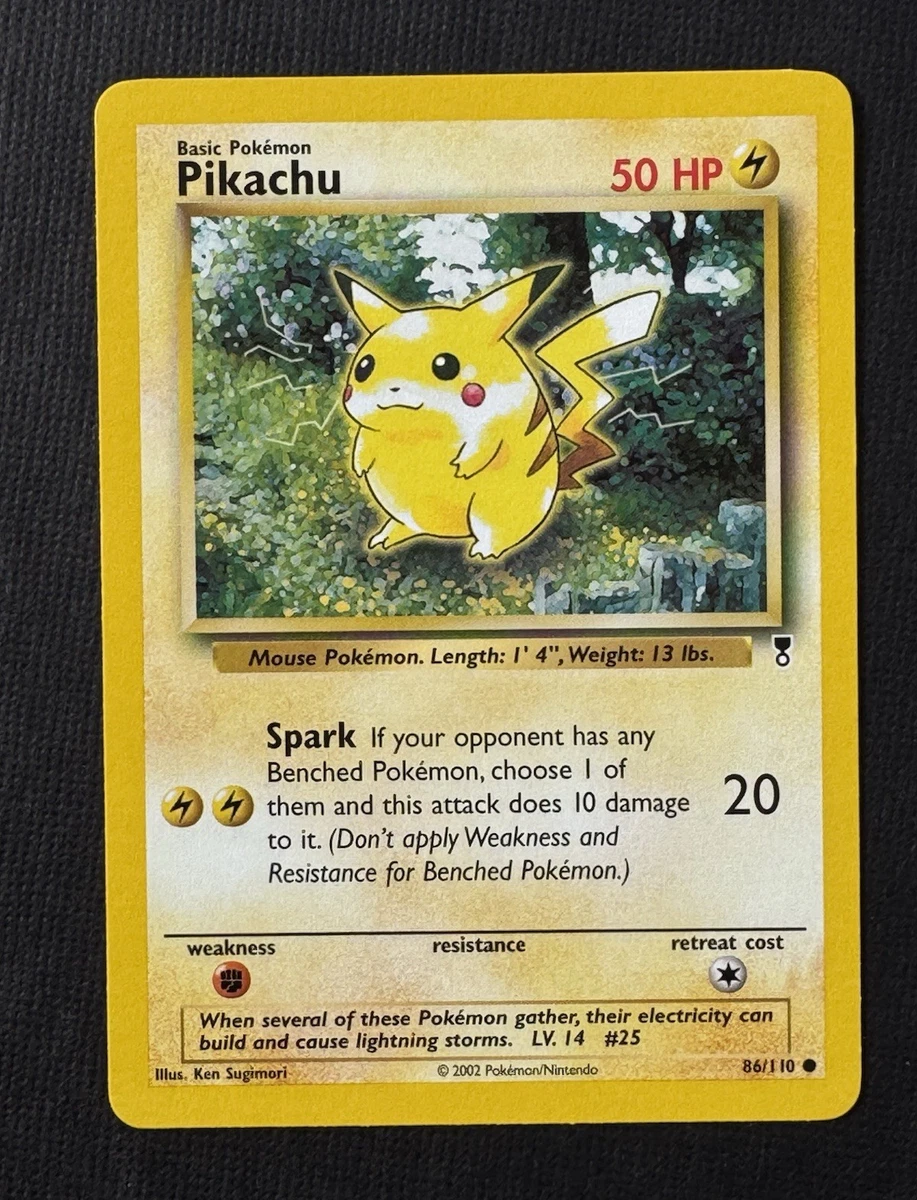 Pikachu Pokémon TCG Legendary Collection Individual Collectible Card Game  Cards for sale