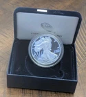 2016 $1 W Proof American Silver Eagle 1 Oz OGP & COA