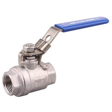 Stainless Steel 304 Ball Valve, Full Port Heavy Duty for WOG with Locking Dev...