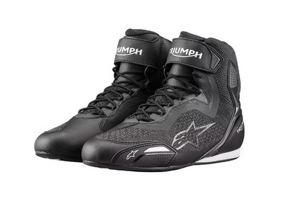 Triumph x Alpinestars Faster-3 Rideknit Shoes MBTA22804 CE Motorcycle Riding