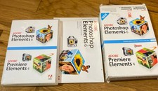 Photoshop Elements 6  Premiere Elements 4   w/Serial No. Windows XP  VISTA