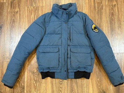 Superdry Men s Insulated Puffer Jacket, Blue, Size 10 US/42 EU