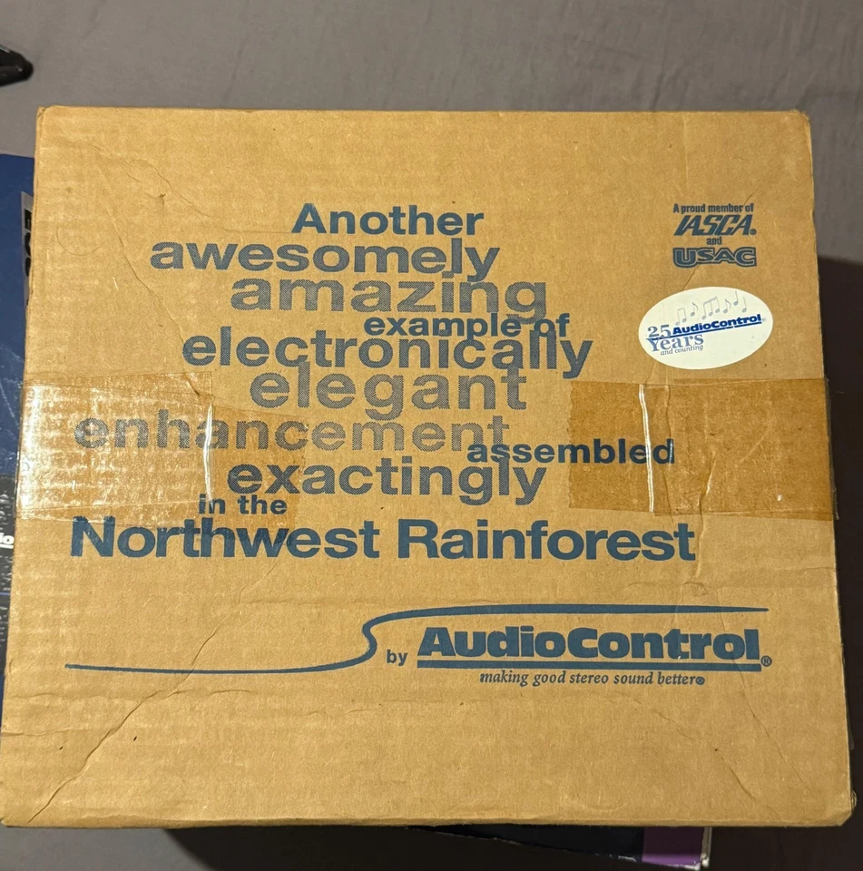 BOXED AudioControl EQS- 6 Channel Out equalizer Crossover Audio Control EQ eqs - Image 4 of 4