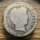 1904-S Barber Dime - Actual Coin Shown - Free Shipping & Tracking INV#190