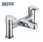 Bristan Quest Bath Filler Tap with Ceramic Disc Valves Chrome Plated - QST BF C