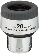 Vixen PL 20mm Plossl Series 1.25 Eyepiece with 50 Degree Field of View. 39206-3
