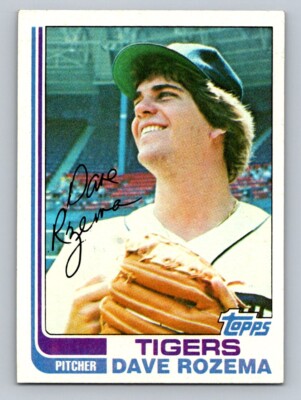 1982 Topps #319 Dave Rozema | eBay