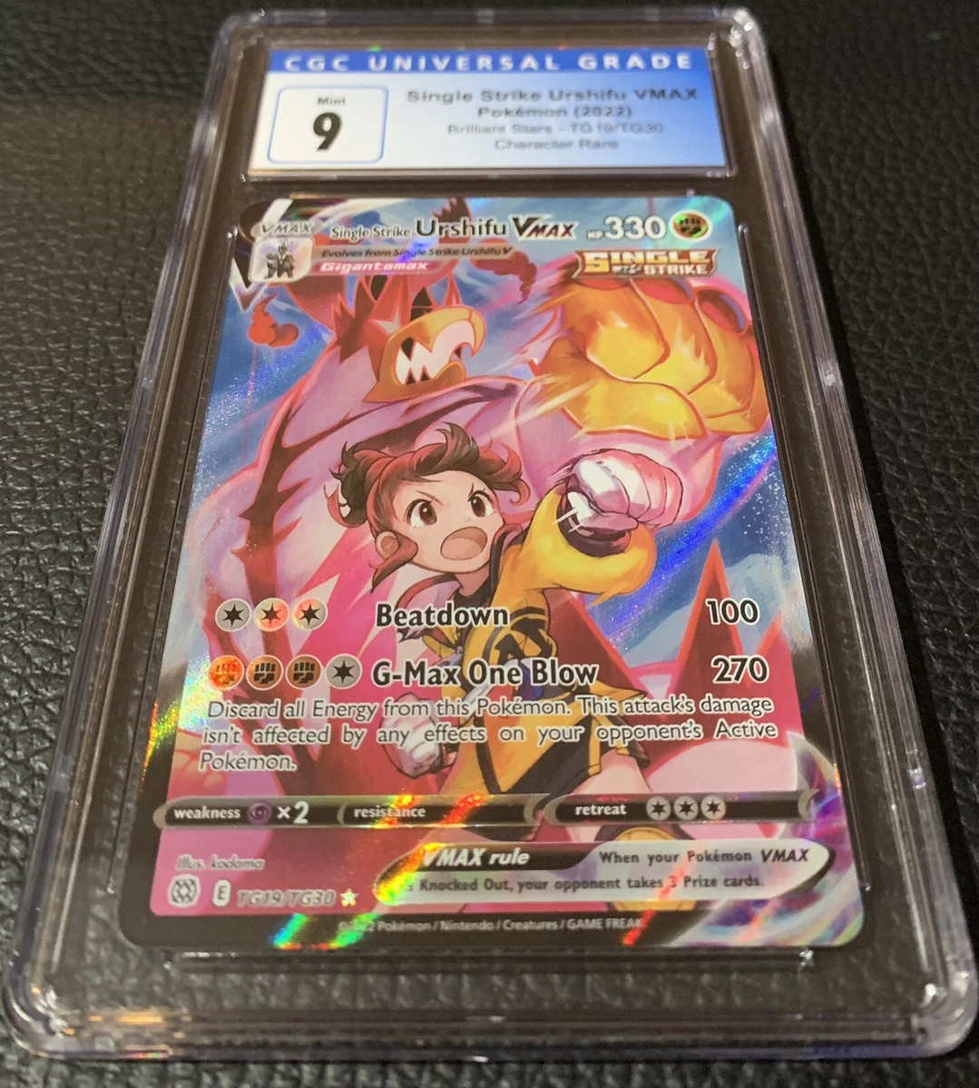 Mavin Pokémon TCG Single Strike Urshifu VMAX Sword Shield