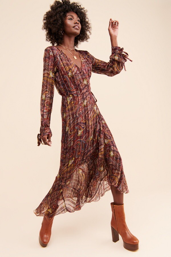 moroccan wrap dress