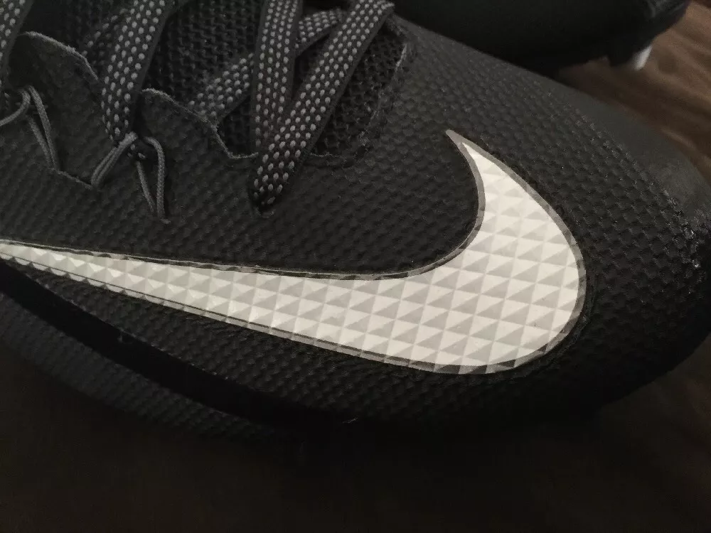 Zapatos de tenis de f tbol americano Nike Alpha color blanco y negro piel Nike talla 16 NUEVO