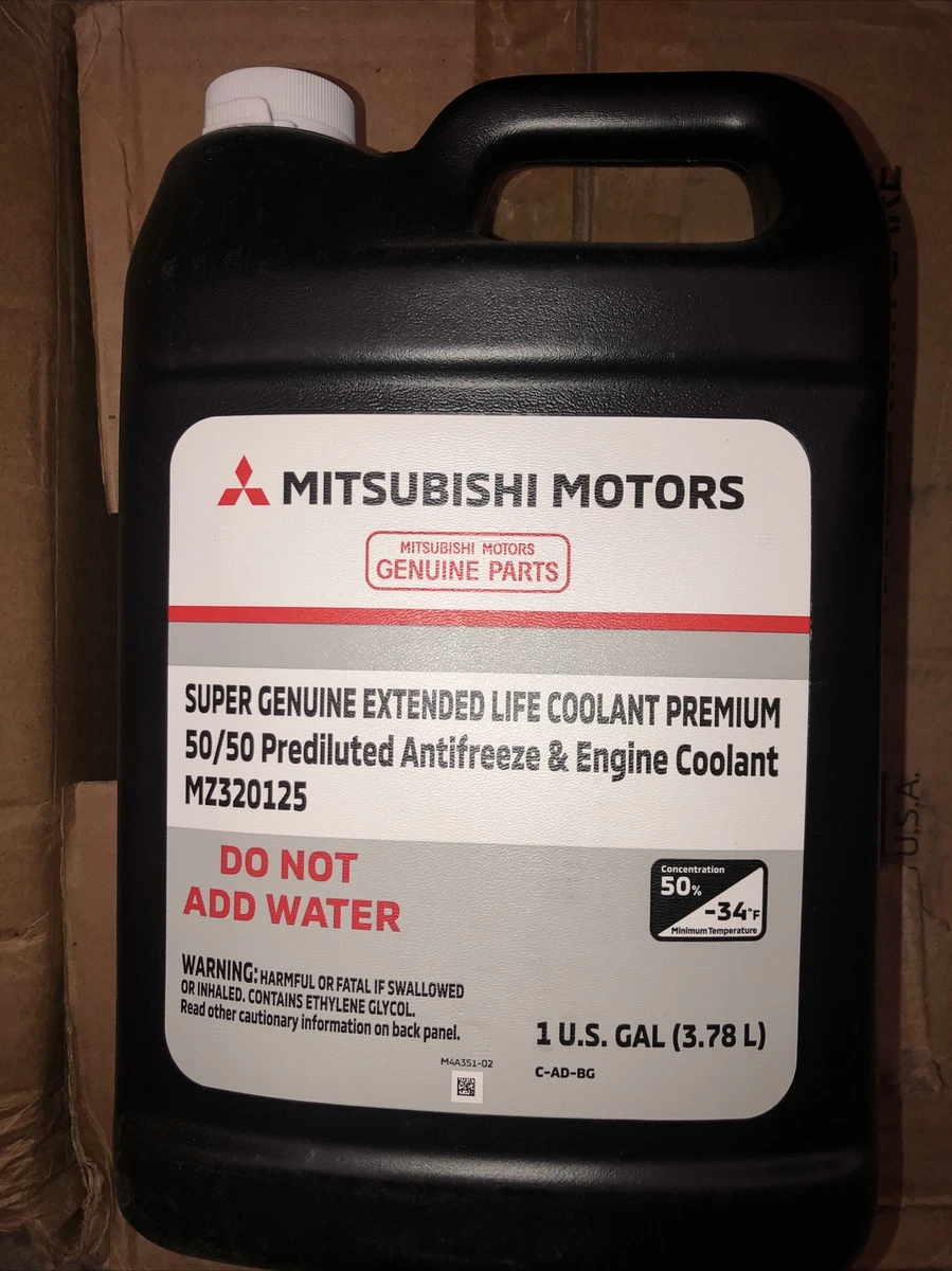 Mitsubishi Motors Super Genuine Extended Life Coolant Premium OE 