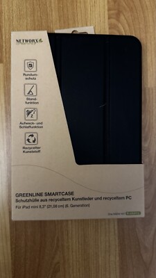 NetworX Greenline Smartcase Schutzhülle für iPad mini 8,3'' 21,08cm 6. Generation