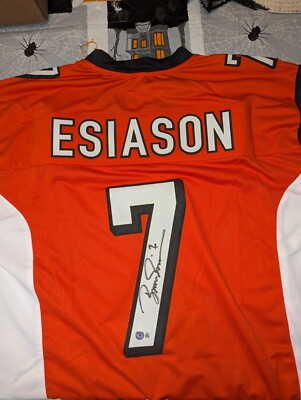 Random NFL Autographed Football Jersey (Former/Current/HoF NFL Players)  Signed