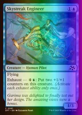 Nimble Thopterist Foil Aetherdrift Near Mint MTG Magic DNA GAMES