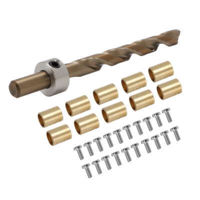 For Quadrajet Primary Throttle Shaft Repair Kit w/ Drill Bit