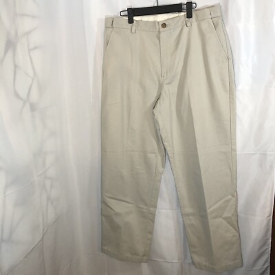 L.L. Bean Chino Pants Comfort Waist Men 36 x 29 inseam Work Pants