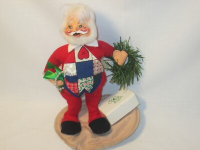 Annalee Dolls 1997 Trim Time Santa 7'' With Tags Christmas Holiday Decoration