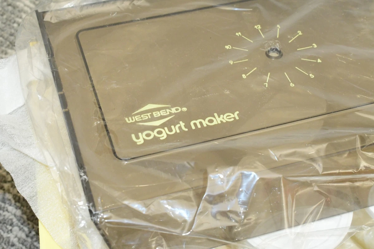 West bend outlet yogurt maker