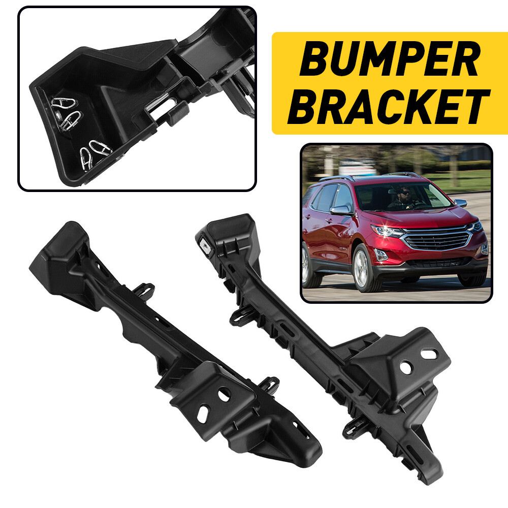 Front Bumper Retainer Bracket Pair 2018-2022 Chevy Equinox Left & Right