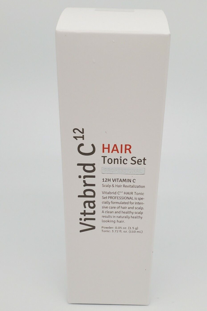 VITABRID C12 Hair Tonic Set Professional Powder and Tonic Thicker