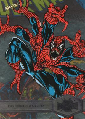 Spider-Man Marvel Metal Universe Base Card #124 Doppelgänger