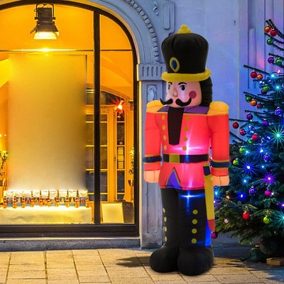 6ft The Christmas Nutcracker Prelit Toy Soldier Inflatable