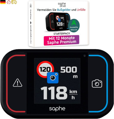 Saphe Drive Pro INCLUDES 12 Month Premium Subscription - Oseller - Speed Camera Warning