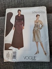 Vogue Oscar de la Renta 2764 12-14-16 Uncut Pattern