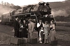 Getting Ready for the Big Trip on the C&O 5 x 7 Photo