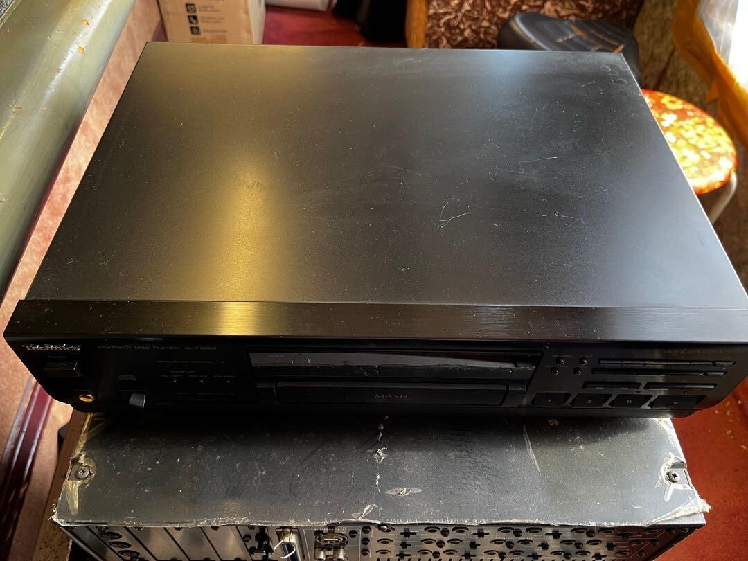 Technics SL-PS860 COMPACT DISC PLAYER body Used Operation Technics SL-PS860 COMPACT DISC PLAYER body Used Operation