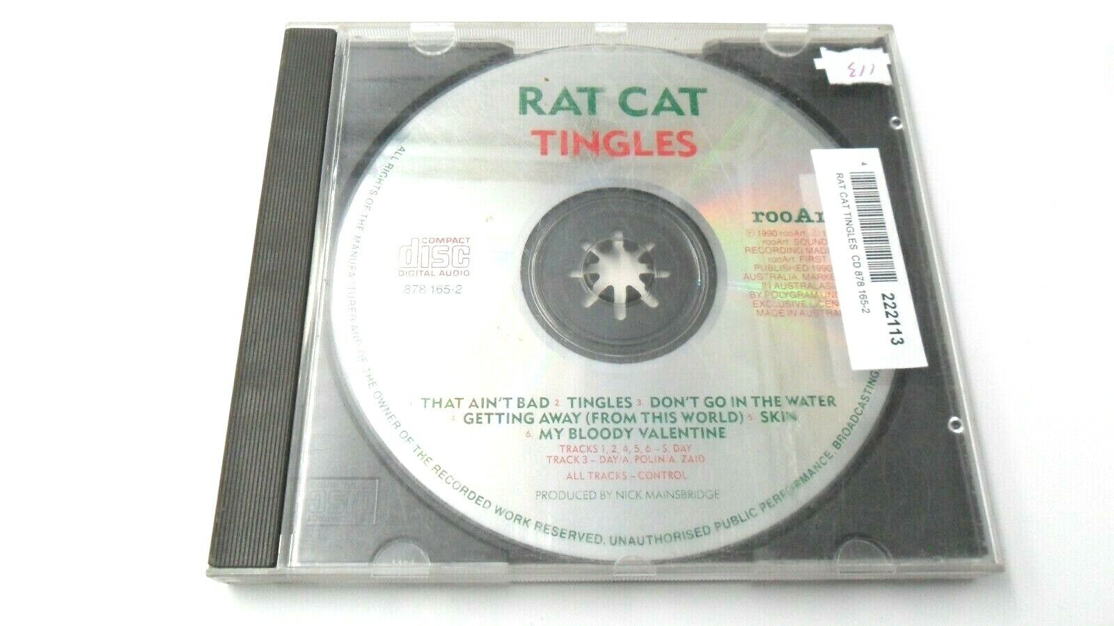 RAT CAT TINGLES MUSIC CD 