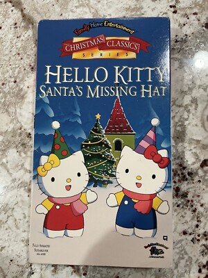 Hello Kitty - Santas Missing Hat (VHS, 1995)