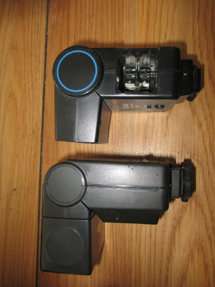 2 FLASHES-ACHIEVER DZ260 FLASH TIRISTOR PARA OLYMPUS & VIVITAR 2800 CON CAJA Foto 3 de 4