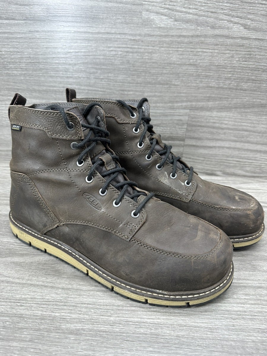 KEEN Boots Utility Mens San Jose 6in Aluminum Toe Waterproof  display picture 1