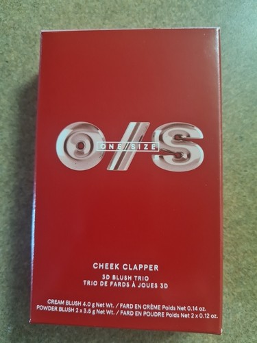 One Size Beauty Cheek Clapper ATTENTION SEEKER Cream and Powder Blush Trio New