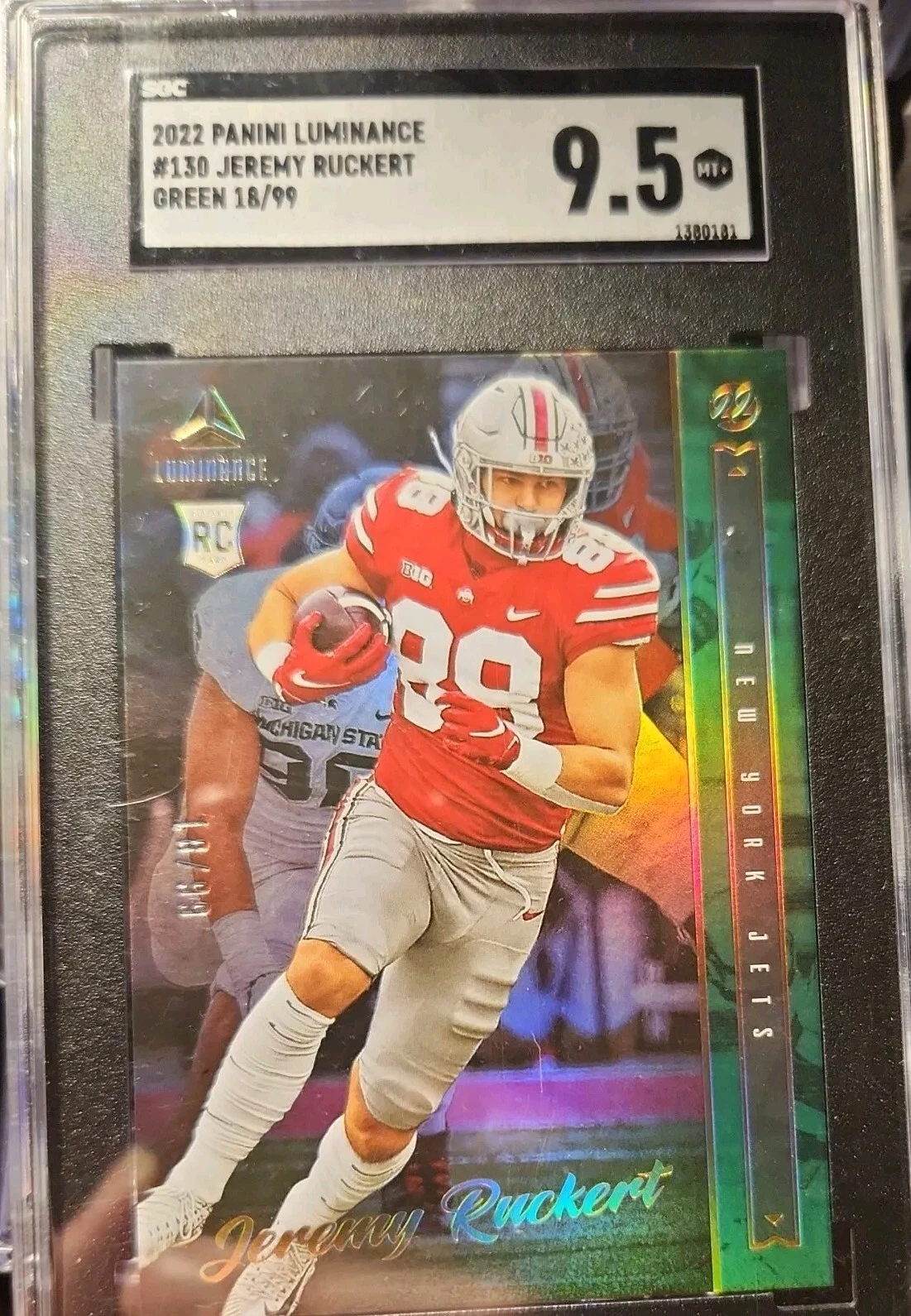 Jeremy Ruckert Panini Luminance #130 Gold