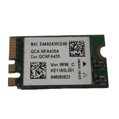 Dual band Wireless Bluetooth Card Qualcomm Atheros QCNFA435 802.11 AC NGFF/M.2