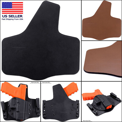 Precut Leather Hybrid Holster Backer - Cowhide Leather - (8-9oz -3.2-3.6 mm)