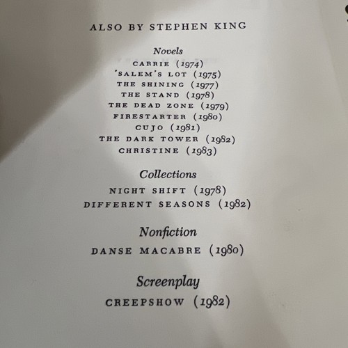 Pet Sematary Y38 TRUE 1st Edition First Printing Stephen King 1983 Doubleday - Bild 7 von 16