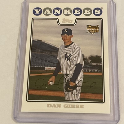 2008 Topps Rookie Card Dan Giese #3 of 5 Yankees