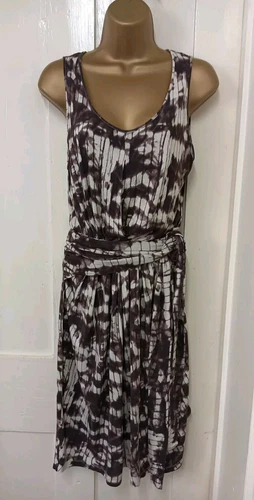 Max Mara Weekend  Brown Dress Size UK Small.  Z11