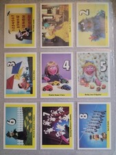 Sesame Street Trading Cards alphabet numbers animals lot of 99 - 1992 Idolmaker
